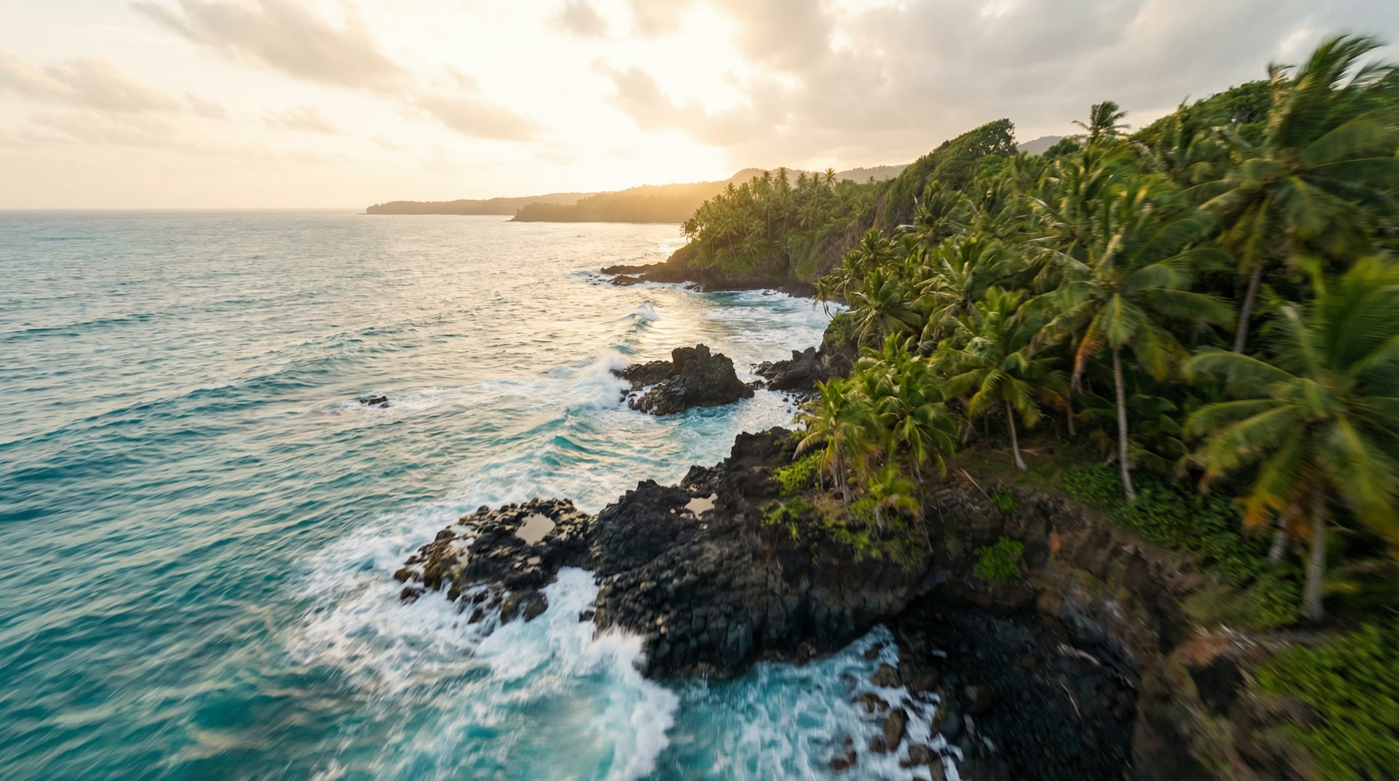 Guadeloupe Aerial View